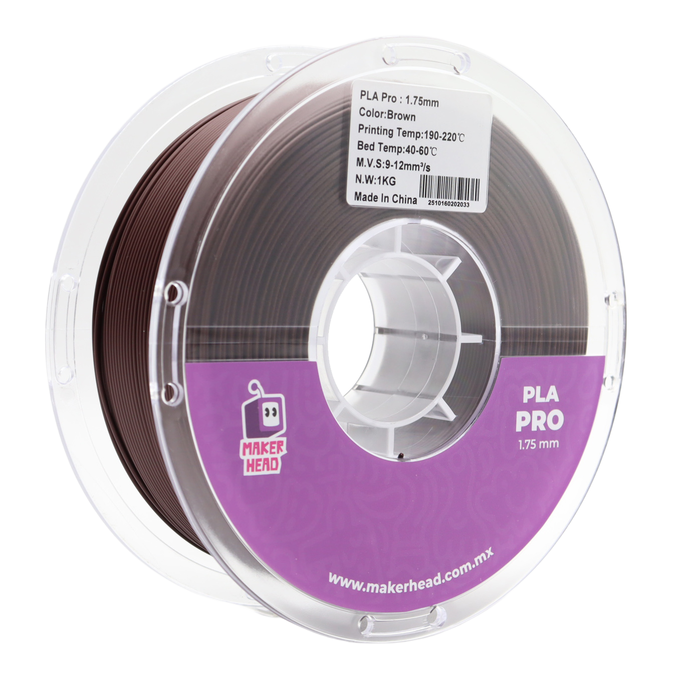 3D Printer PLA Filament Coffee Color