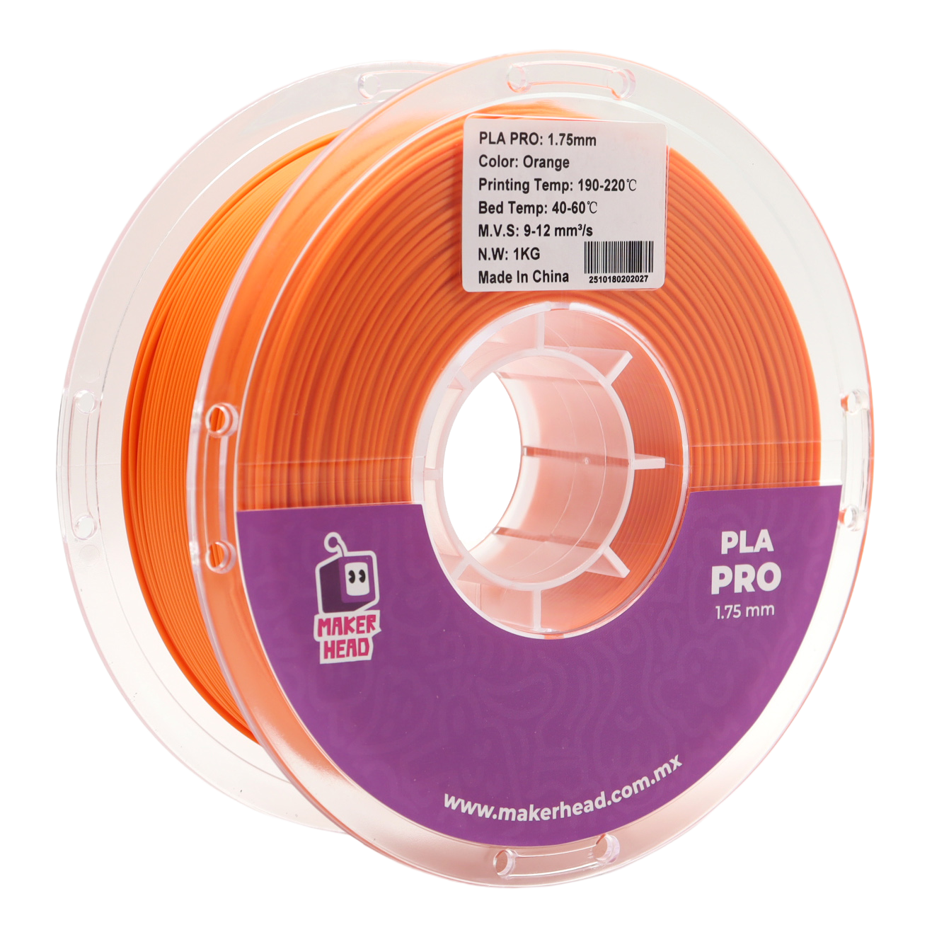 3D Printer Filament PLA Orange Color