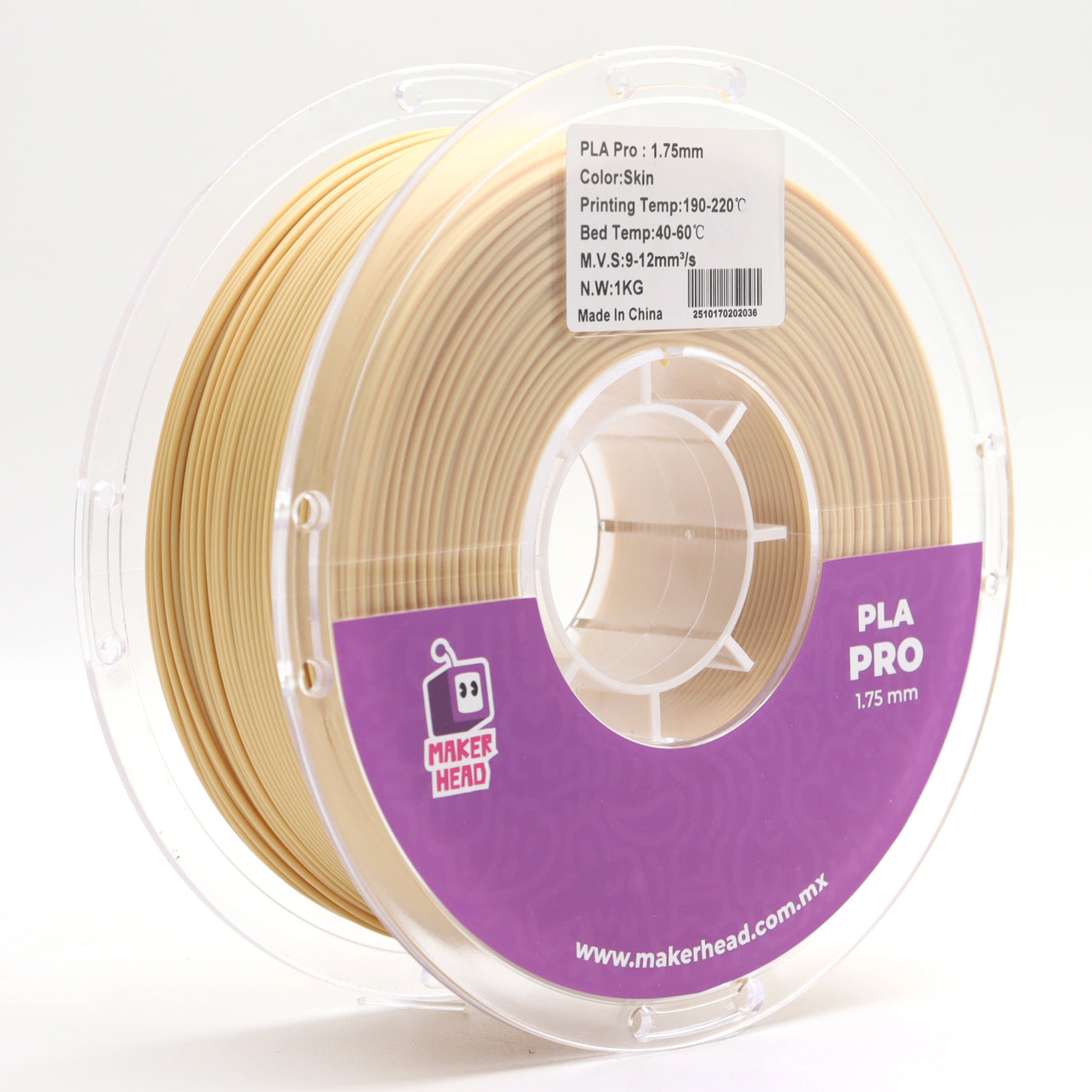 Filamento para impresora 3D PLA Color Piel