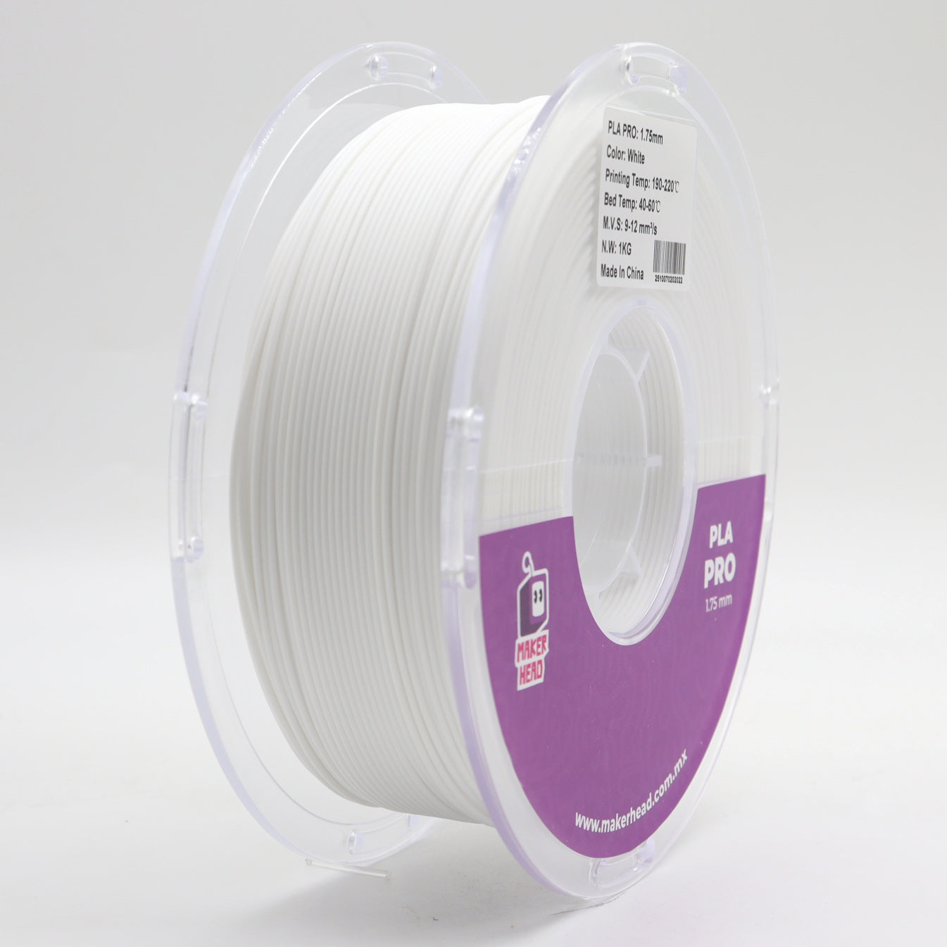 3D Printer Filament PLA White